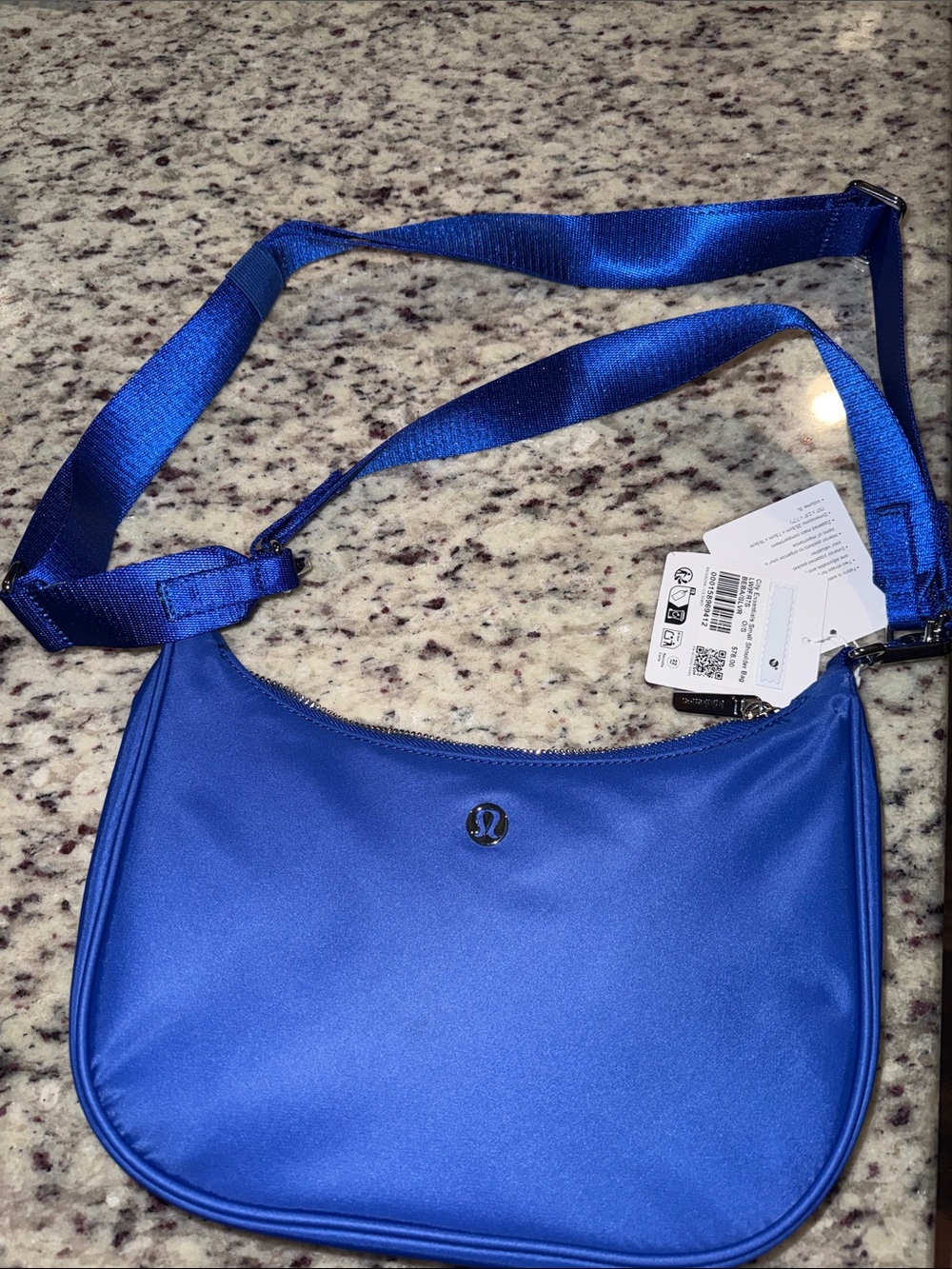 LULULEMON city essentials Electric Blue Shoulder Crossbody Bag